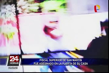 Asesinato de fiscal superior en Moyobamba habría sido planificado