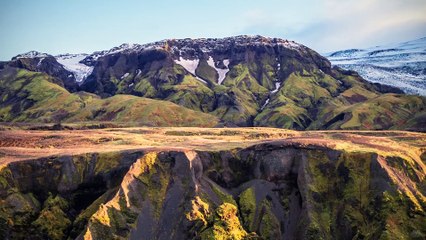 Ethereal_ Aerial Motion Timelapse of the Icelandic Highlands in 4K60