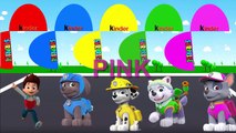 Colors for Children to Learn with PAW Patrol Team, Ryder, Zuma, Marshall, Everest, Rocky