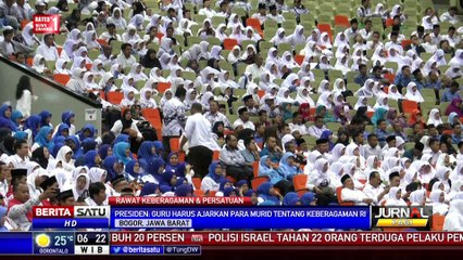 Jokowi: Guru Harus Ajarkan Murid Tentang Anugerah Keberagaman Indonesia