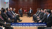 Chủ tịch nước Trần Đại Quang tiếp Phó tổng thống Indonesia