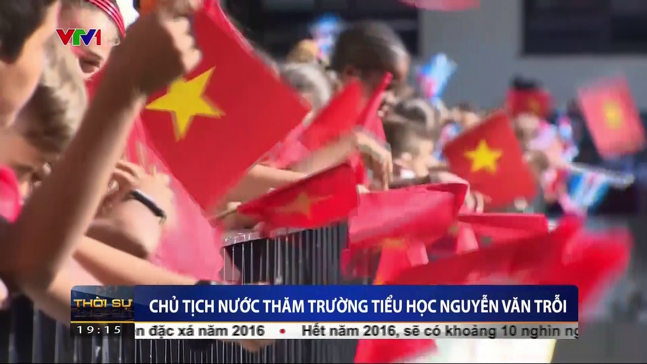 Chủ tịch nước Trần Đại Quang thăm trường tiểu học Nguyễn Văn Trỗi tại Cuba