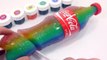 How To Make Rainbow Coca Cola Drinking Water Pudding Jelly Learn the Recipe DIY 무지개 콜라 푸딩 젤리 만들기