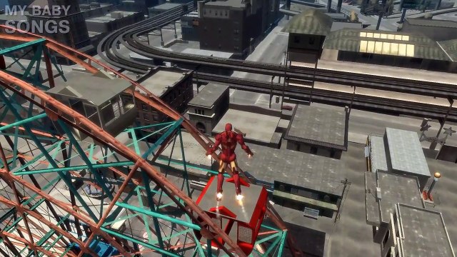 Avengers Iron Man , Hulk , Thor , Loki , Captain America , Black Widow , Ant Man , McQueen Kids Song