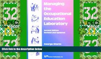 Best Price Managing the Occupational Education Laboratory George Storm On Audio