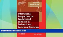 Price International Perspectives on Teachers and Lecturers in Technical and Vocational Education