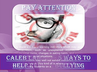 Caleb Laieski - 5 Ways to Help Reduce Bullying