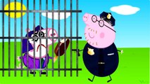 Masha and The Bear and Peppa Pig Baby Joker Crying in Prison Finger Family Nursery Rhymes Lyrics