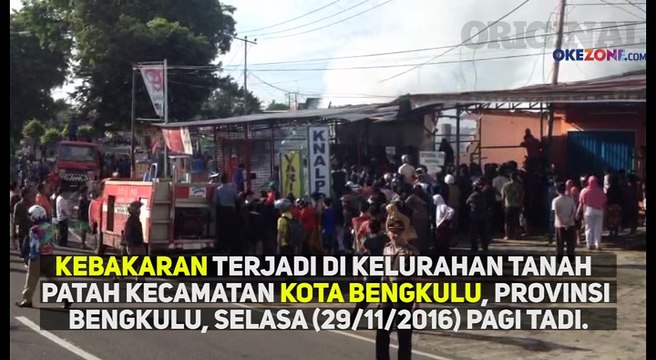 Lima Unit Bangunan Terbakar, Satu Bocah Tewas Terkepung Kobaran Si Jago Merah