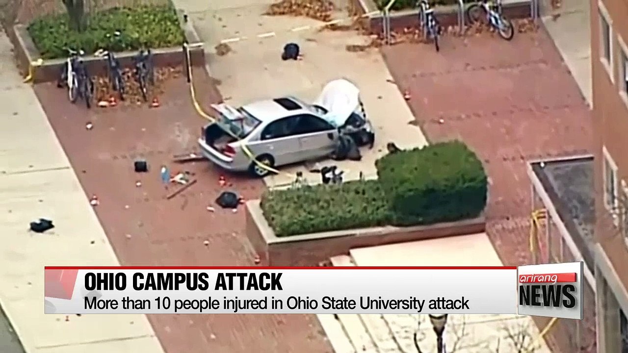 More than 10 people injured in Ohio State University attack