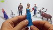 Frozen Action Figures Anna Elsa Olaf Kristoff Hans and Swen Toys Review