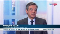 Sécurité sociale : François Fillon s'engage pour les revenus modestes