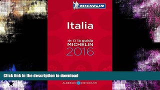 READ BOOK  MICHELIN Guide Italy (Italia) 2016: Hotels   Restaurants (Michelin Guide/Michelin)