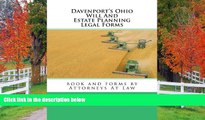 FAVORIT BOOK Davenport s Ohio Will And Estate Planning Legal Forms Alexander W Russell TRIAL BOOKS