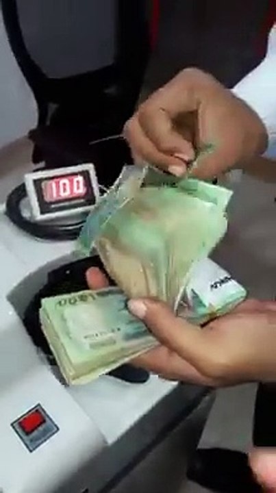 Cheating by the bank staff  Be careful always count your money