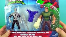 Black Spider-Man vs. Marvels Sandman Kids Toys Unboxing - Ultimate Spiderman The Sinister 6