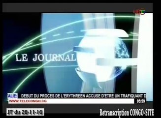 Journal de 20h TVCongo du Lundi 28 Novembre 2016 -By Congo-Site