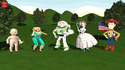 TOY STORY Finger Family | Nursery Rhymes for Children | 3D Animation