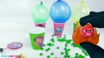 Disney Junior Bubble Guppies Play-Doh Dippin Dots Balloon Poppin Toy Surprise Learn Colors