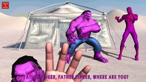 PINK HULK VS PINK SPIDER-MAN Finger Family | Nursery Rhymes for Children | 3D Animation