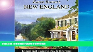 READ  Karen Brown s New England 2010: Exceptional Places to Stay   Itineraries (Karen Brown s New