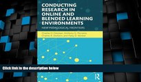 Price Conducting Research in Online and Blended Learning Environments: New Pedagogical Frontiers