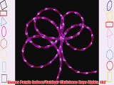 Sienna Purple Indoor/Outdoor Christmas Rope Lights 102'