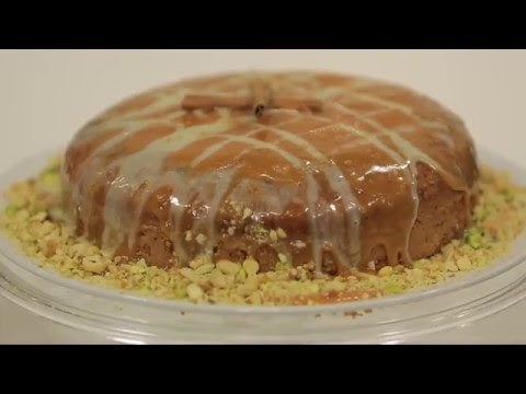 كيك القرفة بصوص التوفي | رانيا الجزار