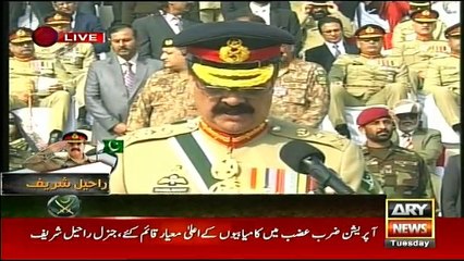 Impressive change of command ceremony at General Headquarters in Rawalpindi