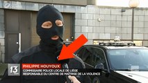 La chaîne de télévision fait témoigner un policier cagoulé en donnant son nom.