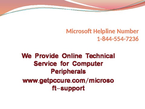 Just Call and Get Solutions for Technical Support for Microsoft 1-844-554-7236