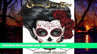 Pre Order Grimm Fairy Tales Adult Coloring Book Different Seasons Joe Brusha Full Ebook