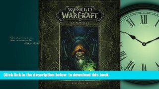 Pre Order World of Warcraft Chronicle Volume 2 BLIZZARD ENTERTAINMENT Audiobook Download