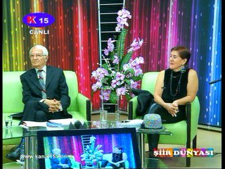 KANAL 15 ABBAS ŞENEL İLE ŞİİR DÜNYASI