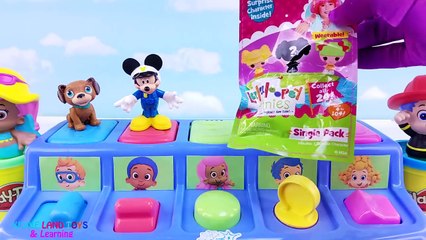 Learn Colors Bubble Guppies Pop Up Pals Toy Surprises Fun Kids Video
