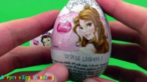 Disney Princess Surprise Eggs Opening - Princess Snow White, Princess Cinderella, Princess Rapunzel