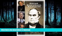 FAVORIT BOOK Great American Lawyers: An Encyclopedia: Great American Lawyers [2 volumes]: An