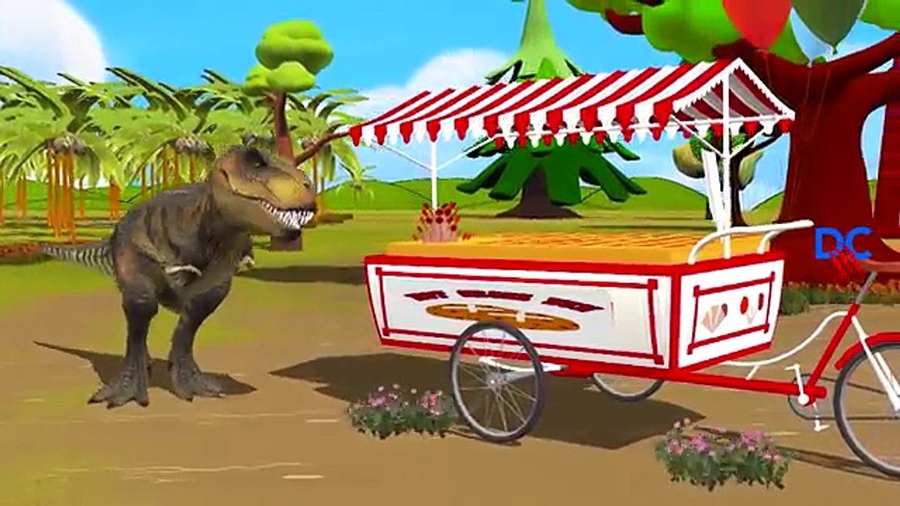 Dinosaurs 3D Cartoons Finger Family Rhymes For Children | Dinosaurs Children Nursery Rhymes