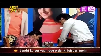 Sanchi family getting ready To complete an order in ek rishta saajhedari ka