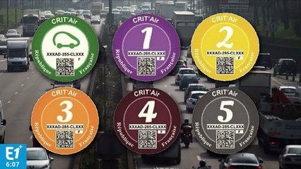 Des vignettes anti-pollution obligatoires dès le 1er janvier pour rouler dans Paris