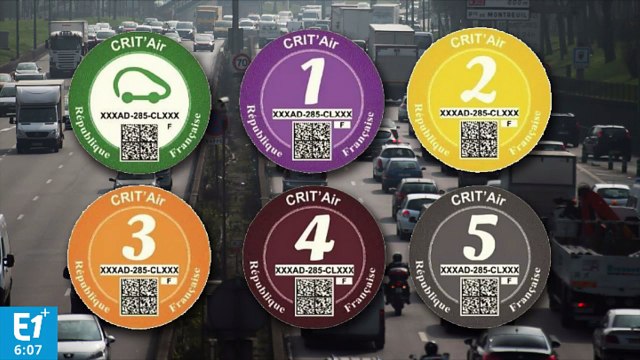 Des vignettes anti-pollution obligatoires dès le 1er janvier pour rouler dans Paris