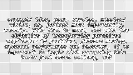 Everyone Sells Something!: Do You Sell A Product, Service, Mission, Or Yourself?
