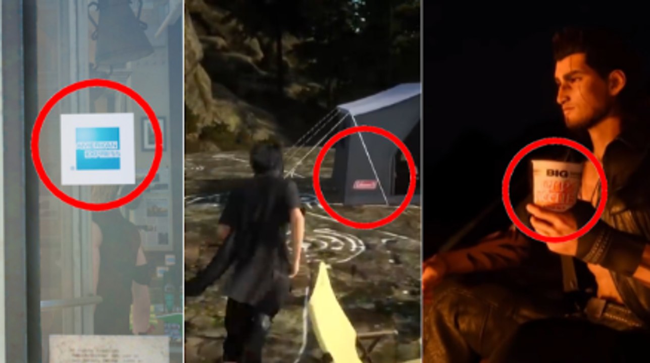 Les placements de produits que vous n'allez pas manquer dans "Final Fantasy XV"