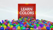 Learn Colors with Surprise Eggs 3D Color Collection Balls, Magic 3D Indoor Playground Tunnel
