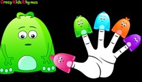 Finger Family (Jelly Finger Family) Nursery Rhyme Kids Animation Rhymes Songs Family Song