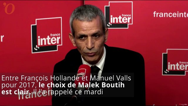 Présidentielle 2017 : Malek Boutih encense Manuel Valls
