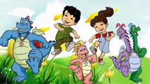 Dragon Tales Cartoon Finger Family / Daddy finger, daddy finger, where are you? / English Rhymes