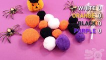 Halloween Party Contest Surprise Egg Pumpkin! 4 Minutes for Learn Colors with your Kids!