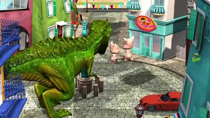 Elephant vs Dinosaur | Wild Animals Real Fight | 3D Animation | Latest Animation Short Film