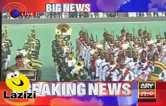 Beautiful Golden Words for General Raheel Sharif at Farewell Ceremony